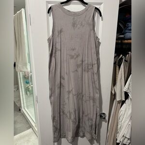 Old Navy Gray T-Shirt Dress